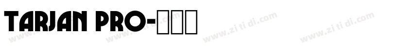 tarjan pro字体转换
